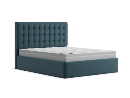 Кровать Lonax Аврора велюр Dolly-17 (с основанием) 120х190