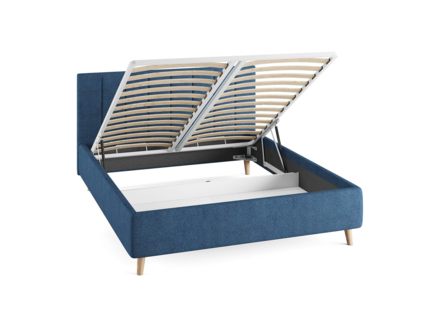 Кровать Сонум Alma Кашемир Бежевый (с подъемным механизмом) 120х190