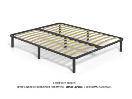 Кровать Lonax Фелиса велюр Dolly-13 (с основанием) 120х190