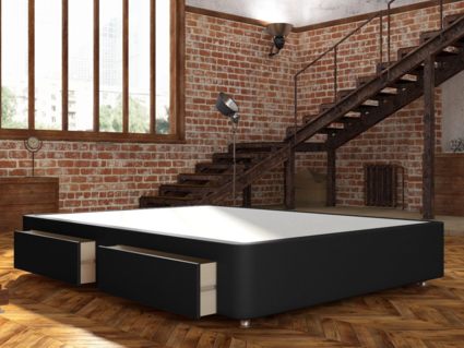 Кровать Mr.Mattress Site Box экокожа Black 243