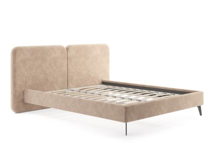 Кровать Сонум Brooklyn Микровелюр Бежевый 200х190
