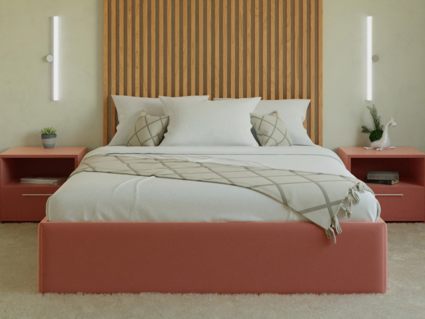 Кровать Lonax Белла велюр Dolly-8 (с подъемным механизмом)