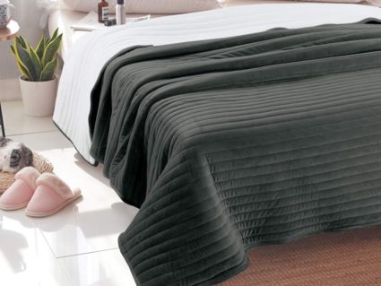 Плед Софи де Марко Либерти (темно-серый) 160х220