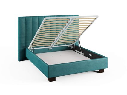 Кровать Сонум Barbara Рогожка Мокко (с подъемным механизмом) 180х200