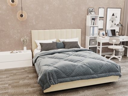 Кровать Димакс Лероса Крем с подъемным механизмом 180х200