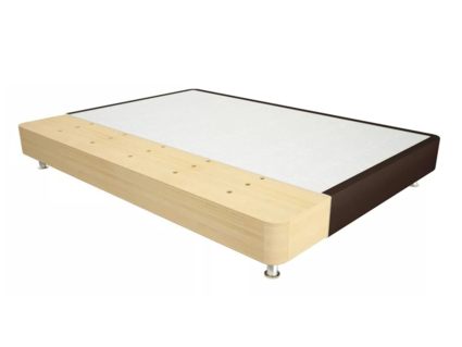 Кровать Mr.Mattress Fine Box экокожа Brown 257