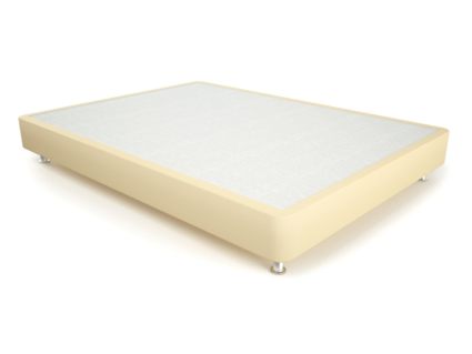 Кровать Mr.Mattress Fine Box экокожа Beige 238