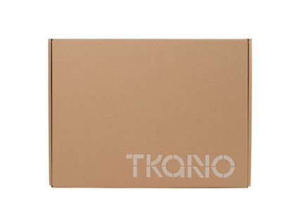 Покрывало Tkano Ethnic с голубой бахромой 180х250