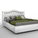 Кровать Sleeptek Premier 6 Экокожа White